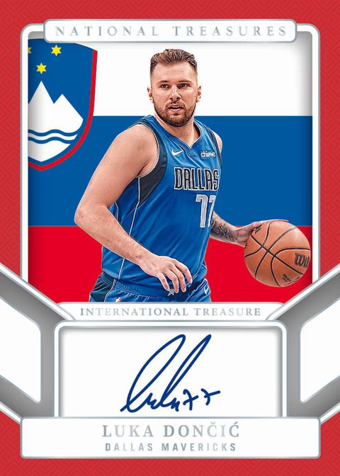 2024 - 25 Panini National Treasures Basketball International Hobby Box - underpaidcollectibles