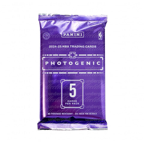 2024 - 25 Panini Photogenic Basketball Hobby Pack - underpaidcollectibles