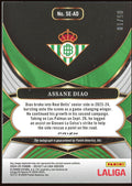 2024 - 25 Panini Select La Liga Assane Diao Auto Gold /10 - underpaidcollectibles