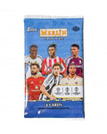 2024 - 25 Topps Chrome Merlin UEFA Club Competitions Soccer Hobby Pack - underpaidcollectibles