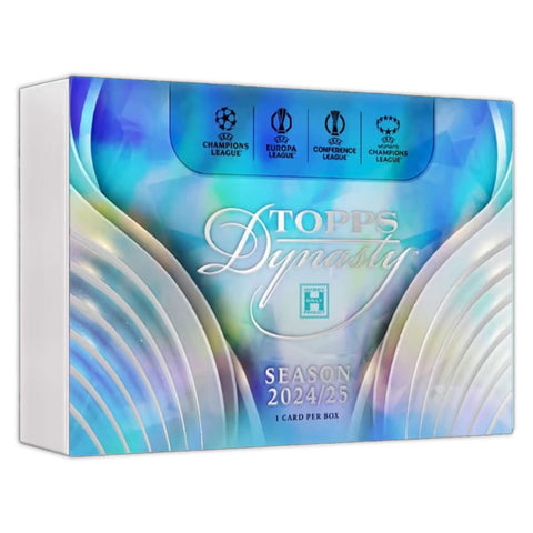 2024 - 25 Topps Dynasty UEFA Champions League Soccer Hobby Box - underpaidcollectibles