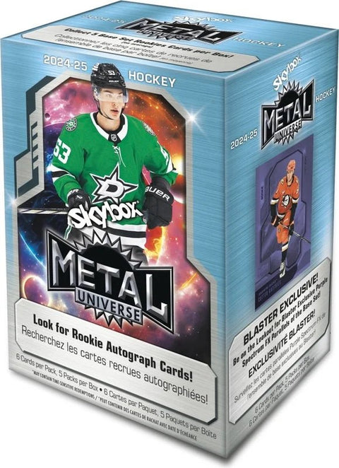2024 - 25 Upper Deck Skybox Metal Universe Hockey NHL Blaster Box - underpaidcollectibles