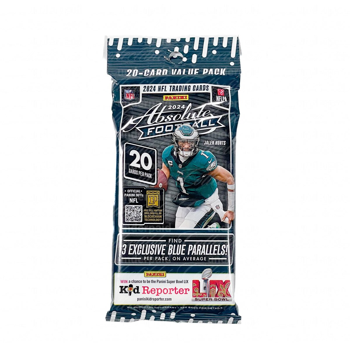 Nfl Fan Pack 2024 Panini Absolute Football NFL Fat Pack (1 Pack) - underpaidcollectibles
