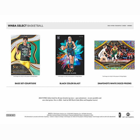 2024 Panini Basketball WNBA Select Hobby Box - underpaidcollectibles