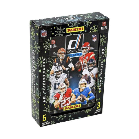 2024 Panini Donruss Football NFL Winter Tin Box - underpaidcollectibles