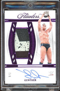 2024 Panini Flawless WWE VT - GTH Gunther Patch Auto Purple /8 - underpaidcollectibles