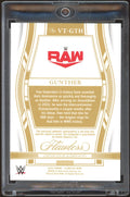 2024 Panini Flawless WWE VT - GTH Gunther Patch Auto Purple /8 - underpaidcollectibles