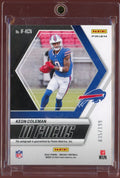 2024 Panini Mosaic Football Keon Coleman In Focus Red Rookie Auto /199 - underpaidcollectibles