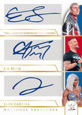 2024 Panini National Treasures Wrestling WWE Hobby Box - underpaidcollectibles