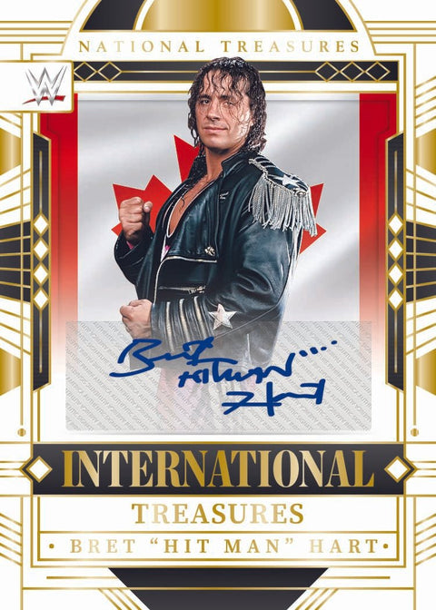 2024 Panini National Treasures Wrestling WWE Hobby Box - underpaidcollectibles