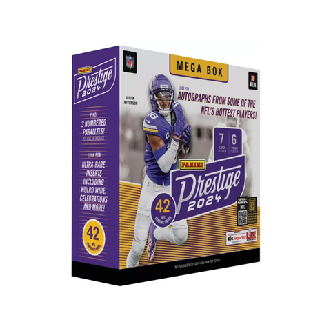 2024 Panini Prestige Football NFL Mega Box - underpaidcollectibles