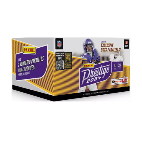 2024 Panini Prestige Football NFL Retail Box - underpaidcollectibles