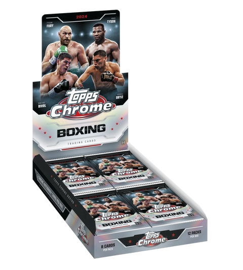 2024 Topps Chrome® Boxing - Hobby Box - underpaidcollectibles