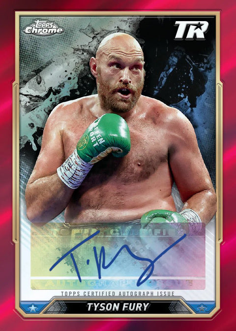 2024 Topps Chrome® Boxing - Hobby Pack - underpaidcollectibles