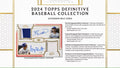 2024 Topps Definitive Baseball MLB Hobby Box - underpaidcollectibles