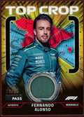 2024 Topps Paddock Pass Formula 1 Fernando Alonso Top Crop Relic /35 - underpaidcollectibles
