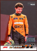 2024 Topps Paddock Pass Formula 1 Lando Norris 1st Day Issue /10 - underpaidcollectibles