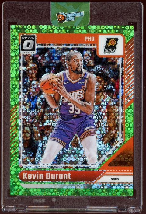2024/25 Panini Donruss Optic Basketball Kevin Durant 88 Green Disco /5 - underpaidcollectibles