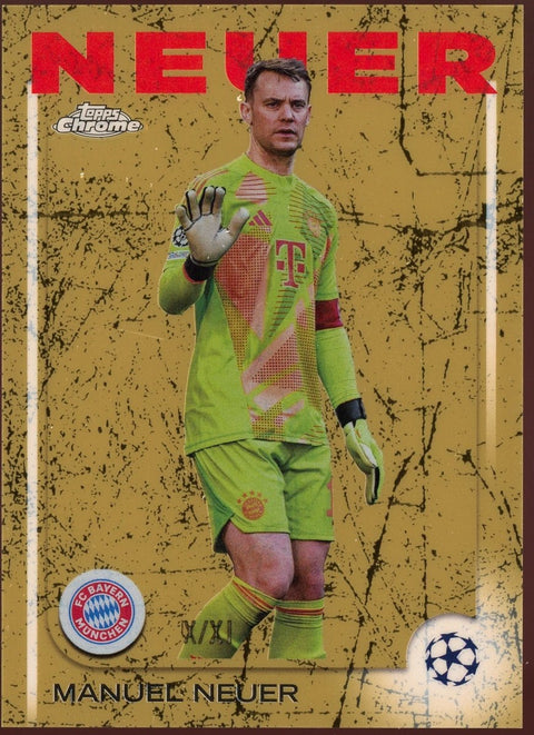 2024/25 Topps Chrome UCC Manuel Neuer 101 /11 - underpaidcollectibles