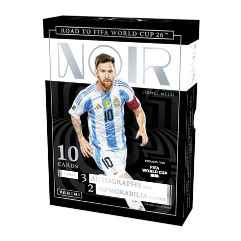 2025 - 26 NOIR Road to World Cup Soccer Hobby Box - underpaidcollectibles