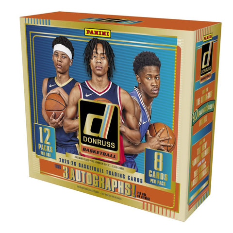 2025-26 Panini Donruss Basketball Hobby Box - underpaidcollectibles