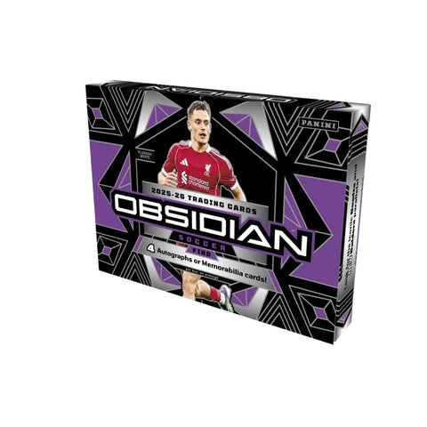 2025-26 Panini Obsidian Soccer Hobby Box - underpaidcollectibles