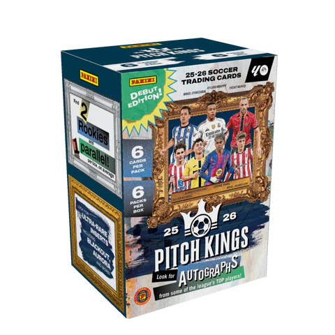 2025-26 Panini Pitch Kings Soccer International Blaster Box - underpaidcollectibles