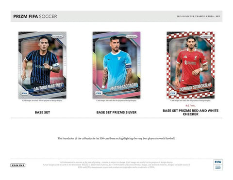 2025 - 26 Panini Prizm FIFA Soccer Road To World Cup Retail Box - underpaidcollectibles
