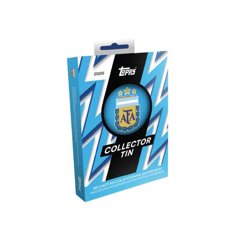 2025 - 26 Topps Argentina Collector Tin - underpaidcollectibles