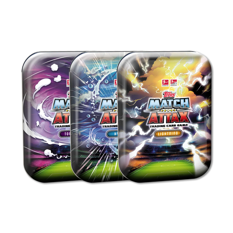 2025 - 26 Topps Bundesliga Match Attax Mini Tin (zufällige Version) - underpaidcollectibles