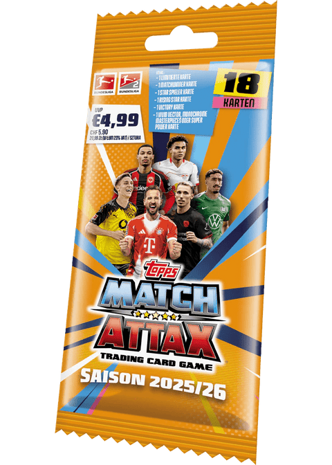 2025 - 26 Topps Bundesliga Match Attax Power Pack - underpaidcollectibles