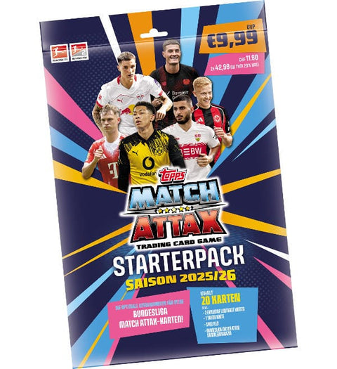 2025 - 26 Topps Bundesliga Match Attax Starter Pack - underpaidcollectibles