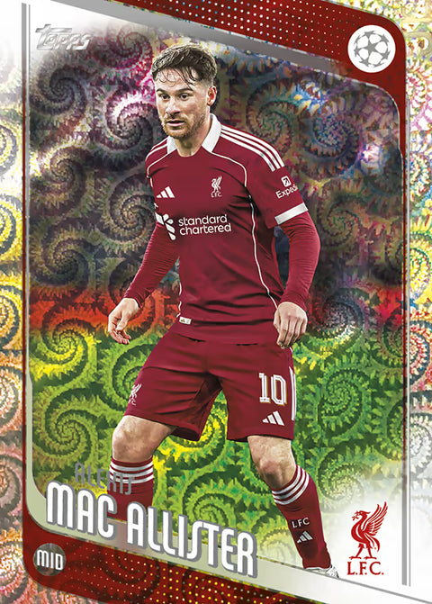 2025-26 Topps Soccer UCC UEFA Club Competitions Carnaval Edition Hobby Box