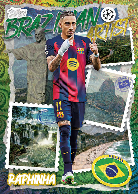 2025-26 Topps Soccer UCC UEFA Club Competitions Carnaval Edition Hobby Box