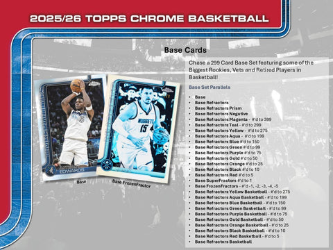 2025 - 26 Topps Chrome Basketball Mega Box - underpaidcollectibles