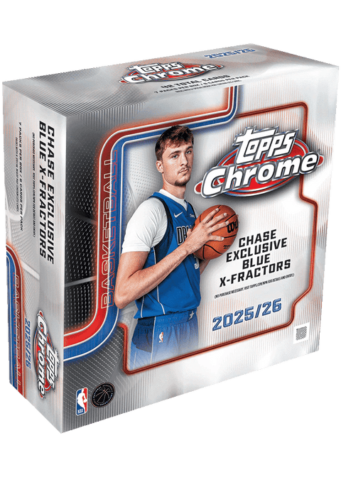 2025 - 26 Topps Chrome Basketball Mega Box - underpaidcollectibles