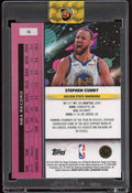 2025 - 26 Topps Cosmic Chrome Basketball NBA Stephen Curry No. 18 Gold Interstellar Refractor /50 - underpaidcollectibles