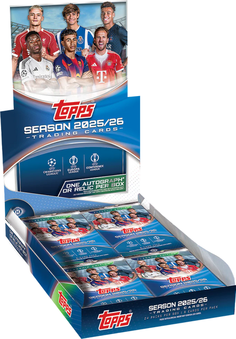 2025 - 26 Topps Flagship UEFA Club Competitions Soccer Hobby Box - underpaidcollectibles