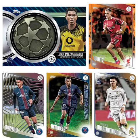2025 - 26 Topps Flagship UEFA Club Competitions Soccer Value Blaster Box - underpaidcollectibles