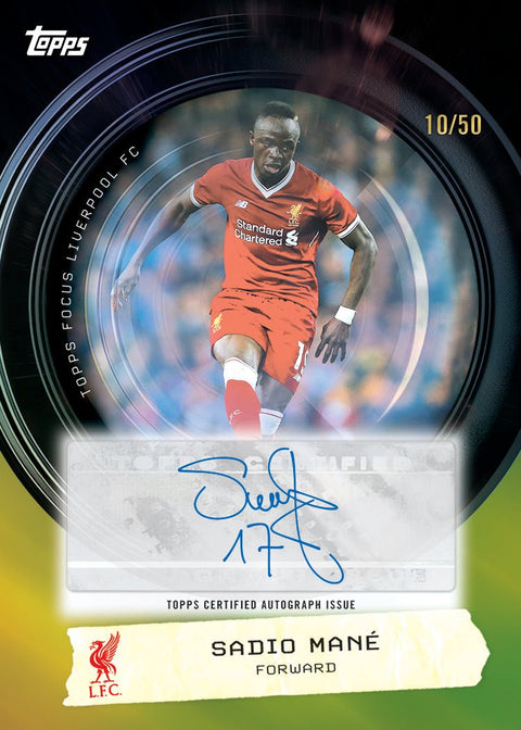 2025 - 26 Topps Focus FC Liverpool Hobby Box - underpaidcollectibles