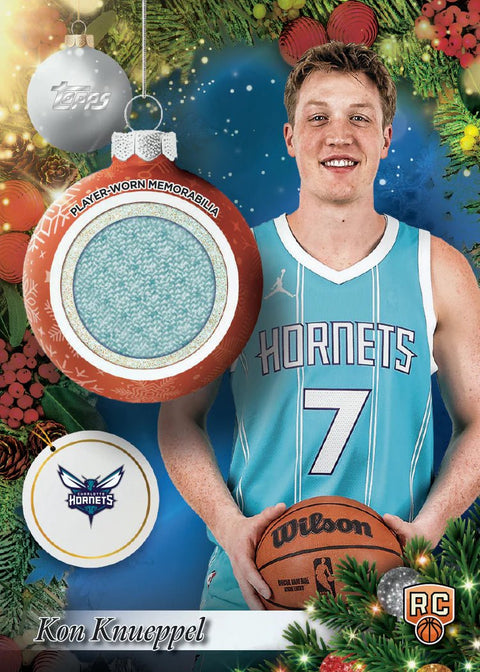 2025 - 26 Topps Holiday Basketball Countdown Advent Calendar Box - underpaidcollectibles