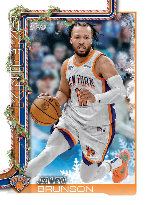 2025 - 26 Topps Holiday Basketball Mega Box - underpaidcollectibles