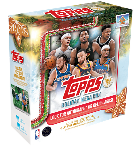 2025 - 26 Topps Holiday Basketball Mega Box - underpaidcollectibles
