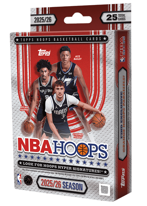 2025 - 26 Topps Hoops Basketball Hanger Box - underpaidcollectibles