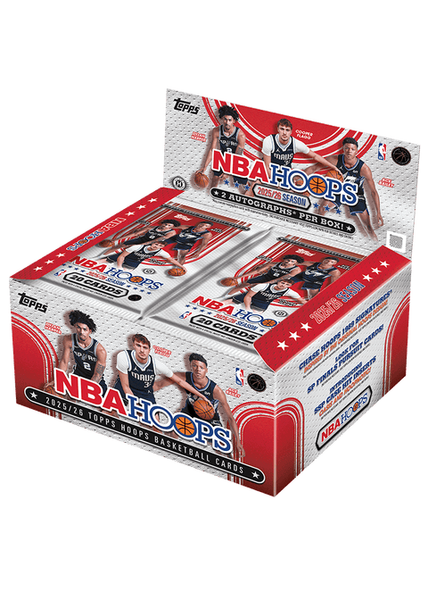 2025 - 26 Topps Hoops Basketball Hobby Jumbo Box - underpaidcollectibles