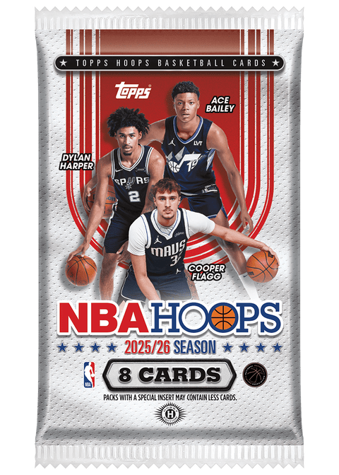 2025 - 26 Topps Hoops Basketball Hobby Pack - underpaidcollectibles