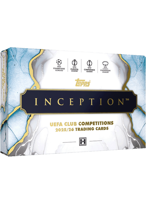 2025-26 Topps Inception UCC Soccer Hobby Box - underpaidcollectibles
