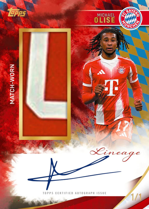 2025-26 Topps Lineage FC Bayern München Hobby Box - underpaidcollectibles