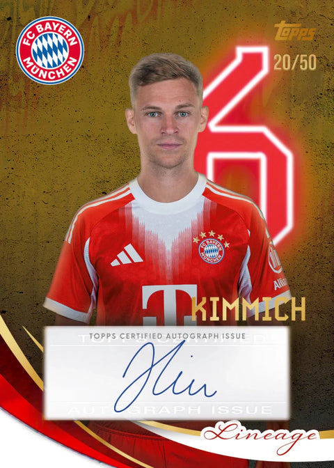 2025-26 Topps Lineage FC Bayern München Hobby Box - underpaidcollectibles