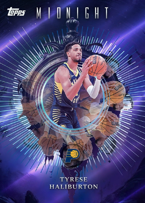 2025 - 26 Topps Midnight Basketball NBA Hobby Box - underpaidcollectibles